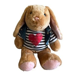 Build-A-Bear Bunny Rabbit Plush with Outfit